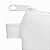 Porta moedas para sublimação em oxford branco 100% poliéster 08cm x 08cm - Imagem 5