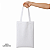 Sacola Ecobag para sublimação oxford branco 100% poliéster 20cm x 30cm - Imagem 1