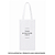 Sacola Ecobag para sublimação oxford branco 100% poliéster 20cm x 30cm - Imagem 2