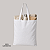 Sacola Ecobag para sublimação oxford branco 100% poliéster 30cm x 40cm - Imagem 3