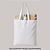 Sacola Ecobag para sublimação oxford branco 100% poliéster 30cm x 40cm - Imagem 3
