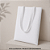 Sacola Ecobag para sublimação oxford branco 100% poliéster 30cm x 40cm - Imagem 1