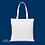 Sacola Ecobag para sublimação oxford branco 100% poliéster 40cm x 40cm - Imagem 5