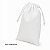 Saquinho para Caixa de Bombom para sublimação em oxford branco 100% poliéster 17cm x 27cm cordinha branca - Imagem 5