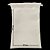 Saquinho para Caixa de Bombom para sublimação em oxford branco 100% poliéster 17cm x 27cm cordinha branca - Imagem 7