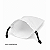 Saquinho para BIS para sublimação em oxford branco 100% poliéster 20cm x 09cm cordinha preta - Imagem 4