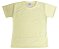Camisa para sublimação Baby look amarelo bebê gola punho 100% poliéster Premium - Imagem 1