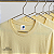 Camisa para sublimação Baby look amarelo bebê gola punho 100% poliéster Premium - Imagem 4