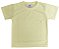 Camisa para sublimação infantil amarelo bebê gola punho 100% poliéster Premium - Imagem 1
