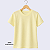 Camisa para sublimação infantil amarelo bebê gola punho 100% poliéster Premium - Imagem 6