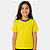 Camisa para sublimação infantil coleção temática amarelo e verde 100% poliéster premium - Imagem 1