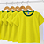 Camisa para sublimação infantil coleção temática amarelo e verde 100% poliéster premium - Imagem 5