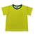 Camisa para sublimação infantil coleção temática amarelo e verde 100% poliéster premium - Imagem 8