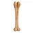 Brinquedo para Cães Mordedor Osso Bamboobone Bacon Grande Jambo Pet - Imagem 1