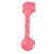 Brinquedo para Cachorro Mordedor Corda Osso Rosa Kelev Jambo Pet - Imagem 1