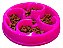 Comedouro Lento para Cães Círculos Rosa | ÓrienPet - Imagem 1