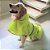Capa de Chuva para Cachorro Amarelo Flúor ZenPet - Imagem 1