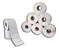 Kit 10 Rolo Etiqueta Térmica 40x25 1 Coluna Full Zebra Branco - Imagem 3