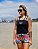 Shorts Beach Tennis Feminino Boxer Tropical - Imagem 3