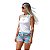 Shorts Beach Tennis Feminino Boxer Tahiti - Imagem 1
