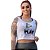 Regata Beach Tennis Feminina Cropped Tela Aperte O Play - Imagem 1