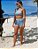 Conjunto Beach Tennis Feminino Shorts Boxer e Top Estampa Tahiti - Imagem 1