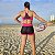 Conjunto Beach Tennis Top + Short Duplo Poliamida Pink - Imagem 4