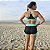 Conjunto Beach Tennis Top + Short Duplo Poliamida Verde - Imagem 4
