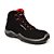 Sapato de Segurança Em Microfibra Preto e Vermelho Estival Tamanho 41 -  Ca - Imagem 1
