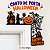 Decoração de Canto de Porta Happy Halloween | Enfeite de Halloween Impressa em 3D - Imagem 1