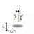 Mini Fantasma Dedo Do Meio | Enfeite Halloween Colecionável - Imagem 5