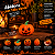 Kit Decoração Halloween | Miniatura Fantasma, Caveira, Gatinho, Morcego e Abóbora - Imagem 3