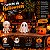 Kit Decoração Halloween | Miniatura Fantasma, Caveira, Gatinho, Morcego e Abóbora - Imagem 1