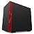 Gabinete Mini-Itx - H210I Matte Black/Red - Com Controladora De Fans + Fita De Led - Ca-H210I-Br - Imagem 5