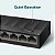 Switch Gigabit De Mesa Com 8 Portas 10/100/1000 Ls1008G Smb [F018] - Imagem 5