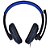 Fone De Ouvido Headset Gamer V Blade Ii P2 Estéreo Com Microfone Retrátil E Ajuste De Haste - Preto Com Azul [F018] - Imagem 4