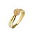 Anel chuveiro com aro detalhado em ouro amarelo 18k PC 6.38 - Imagem 1