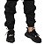 Calça Jogger Infantil Sarja - Preto - Imagem 4