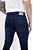 Calça Jeans Super Skinny Escura Rasgada - Imagem 3