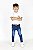 Calça Infantil - Jeans Skinny - Azul Médio - Imagem 4