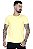 Camiseta Masculina - Básica Algodão - Amarela - Imagem 1