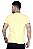 Camiseta Masculina - Básica Algodão - Amarela - Imagem 2