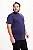 Camiseta Básica Plus Size Azul Marinho - Imagem 3