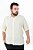 Camisa Básica Masculina Viscose Plus Size - Amarela Clara - Imagem 3