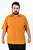 Camisa Básica Masculina Viscose Plus Size - Mostarda - Imagem 1