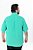Camisa Básica Masculina Viscose Plus Size - Verde Água - Imagem 5