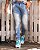 Calça Jeans Clara Rasgada Com Pingos de tinta Masculina Super Skinny - REF A30 - Imagem 4