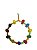 Argola Color de Miçangas para Calopsita - Imagem 1