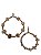 Conjunto de Argola de Miçangas para Calopsita - Imagem 1