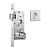 Fechadura Rolete 803 RQ1 Cromado Stam - Imagem 1